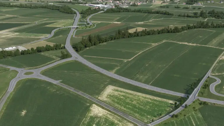 LAND STEIERMARK - Fotorealistische 3D Visualisierung - B68 Fladnitz Saaz
